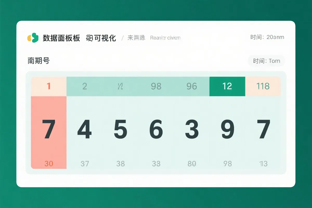 七星彩票当期开奖：信息结构说明与官方数据展示解析